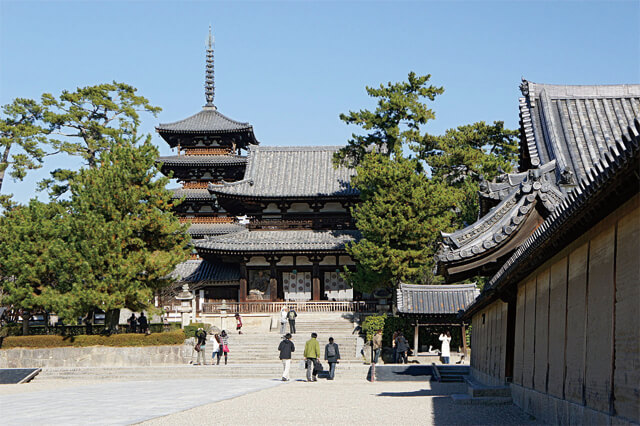 奈良　パワースポット　法隆寺